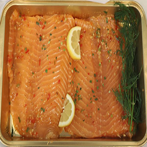 Prepped Salmon